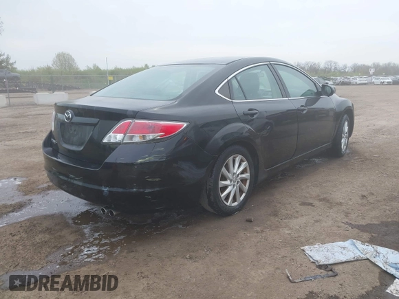 2012 Mazda Mazda6 i Touring with VIN 1YVHZ8DH8C5M40511, listed as a IAAI auction lot 42026383 with 234,922 mi miles. Bid and sale history available at carsss.com. Image 4.