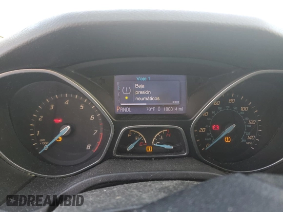 2013 Ford Focus SE with VIN 1FADP3F25DL212152, listed as a Copart auction lot 83640484 with 180,314 mi miles and Clean title. Bid and sale history available at DreamBid. Image 9.
