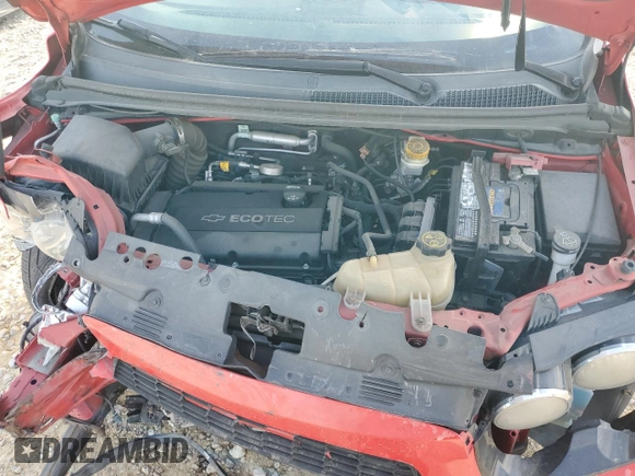 2015 Chevrolet Sonic LT with VIN 1G1JC5SHXF4213334, listed as a Copart auction lot 50563675 with 100,122 mi miles and Clean Title. Bid and sale history available at DreamBid. Image 12.