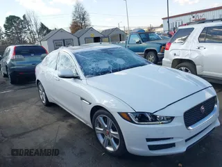 2017 Jaguar XE 25t Prestige with VIN SAJAE4BG7HA971270, listed as a IAAI auction lot 40988746 with 112,272 mi miles. Bid and sale history available at carsss.com. Image 1.