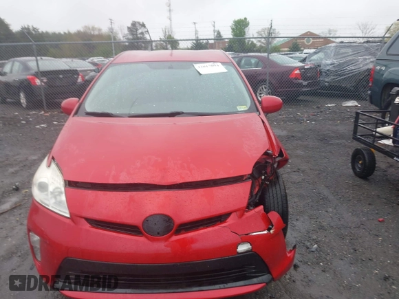2013 Toyota Prius One with VIN JTDKN3DU3D0346428, listed as a IAAI auction lot 42017094 with 103,212 mi miles. Bid and sale history available at carsss.com. Image 12.