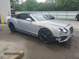 2017 Bentley Continental GT S with VIN SCBGH3ZA3HC064230, listed as a Copart auction lot 61330525 with 38,920 mi miles and Salvage title. Bid and sale history available at DreamBid. Image 4.