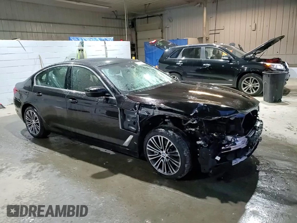 2020 BMW 5 Series 540i xDrive with VIN WBAJS3C07LCE60173, listed as a Copart auction lot 82776954 with Not provided miles and Salvage title. Bid and sale history available at DreamBid. Image 14.