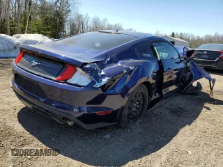 2020 Ford Mustang EcoBoost with VIN 1FA6P8TH3L5100144, listed as a Copart auction lot 52670225 with Not Provided miles and Salvage Title. Bid and sale history available at DreamBid. Image 3.