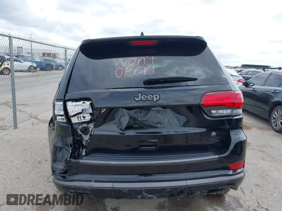 2020 Jeep Grand Cherokee Overland with VIN 1C4RJFCG8LC431009, listed as a IAAI auction lot 41915189 with 58,669 mi miles and . Bid and sale history available at DreamBid. Image 17.
