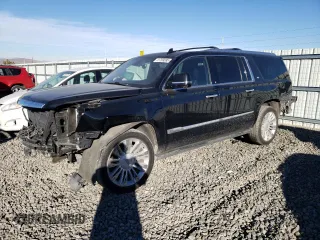 2018 Cadillac Escalade ESV Platinum z VIN 1GYS4KKJXJR136884, wystawiony jako Copart lot #41769395 z przebiegiem Nie podano mil oraz Szkody całkowita. Historia ofert i sprzedaży dostępna na DreamBid. Obrazek 1.