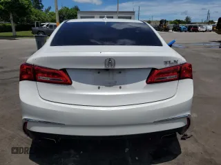 2020 Acura TLX with VIN 19UUB2F38LA006301, listed as a Copart auction lot 60717985 with 59,445 mi miles and Salvage title. Bid and sale history available at DreamBid. Image 6.