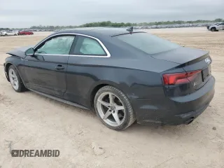 2018 Audi A5 Premium Plus with VIN WAUTNAF5XJA062229, listed as a Copart auction lot 51327825 with Not Provided miles and Salvage Title. Bid and sale history available at DreamBid. Image 2.