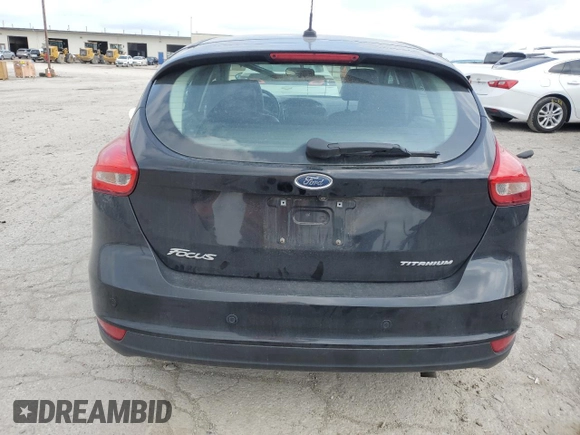 2017 Ford Focus Titanium with VIN 1FADP3N29HL229088, listed as a Copart auction lot 55612415 with 111,355 mi miles and Salvage title. Bid and sale history available at DreamBid. Image 6.