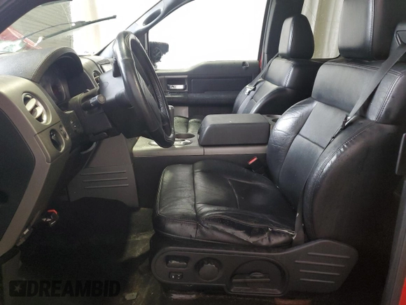 2008 Ford F-150 XLT with VIN 1FTPX04528KC03701, listed as a Copart auction lot 86732584 with 152,967 mi miles and Salvage title. Bid and sale history available at DreamBid. Image 7.