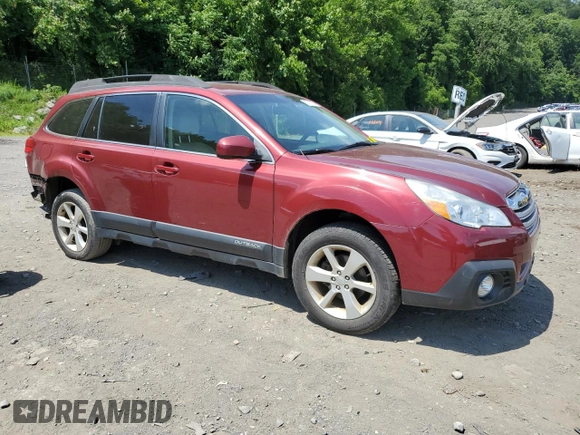 2013 Subaru Outback 2.5i Premium with VIN 4S4BRBCC0D1295614, listed as a Copart auction lot 61412674 with 93,040 mi miles and Salvage Title. Bid and sale history available at carsss.com. Image 4.