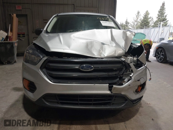2018 Ford Escape S with VIN 1FMCU0F79JUA28438, listed as a IAAI auction lot 42097003 with 122,268 mi miles and . Bid and sale history available at carsss.com. Image 12.