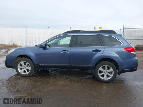 2014 Subaru Outback 2.5i Premium with VIN 4S4BRCCC0E3258106, listed as a IAAI auction lot 41151640 with 87,089 mi miles. Bid and sale history available at carsss.com. Image 14.