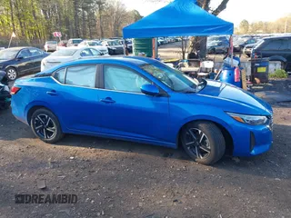 2024 Nissan Sentra SV with VIN 3N1AB8CV9RY345103, listed as a IAAI auction lot 42126051 with 15,702 mi miles and . Bid and sale history available at DreamBid. Image 13.