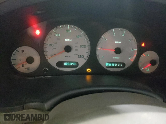 2003 Dodge Caravan Sport with VIN 2D4GP44R43R389281, listed as a Copart auction lot 47813435 with 185,095 mi miles and Clean Title. Bid and sale history available at carsss.com. Image 9.
