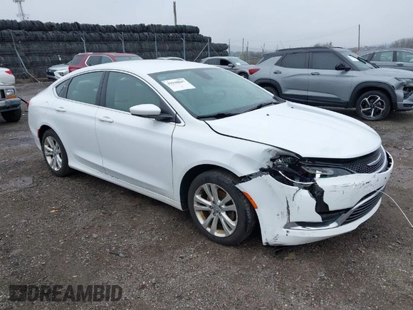 2016 Chrysler 200 Limited with VIN 1C3CCCAB3GN103842, listed as a IAAI auction lot 41940847 with 200,153 mi miles and . Bid and sale history available at carsss.com. Image 1.