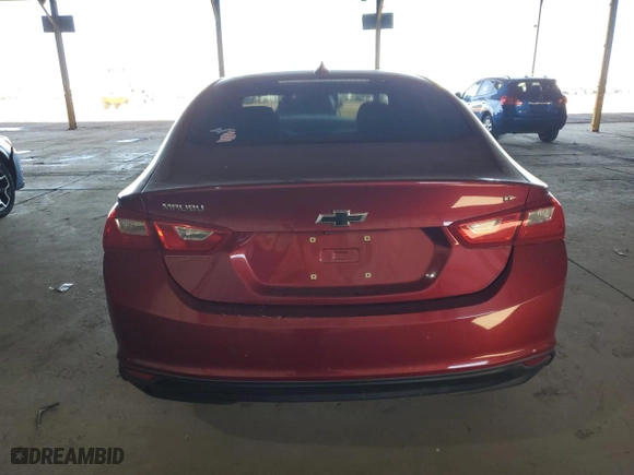 2017 Chevrolet Malibu LT with VIN 1G1ZE5ST9HF162658, listed as a Copart auction lot 52717685 with 86,876 mi miles and Salvage Title. Bid and sale history available at carsss.com. Image 6.