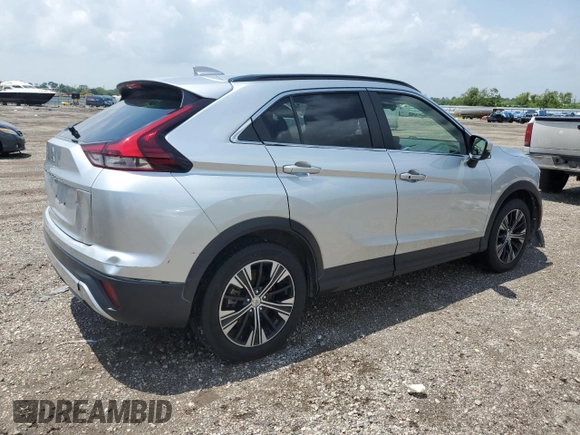 2022 Mitsubishi Eclipse Cross SE with VIN JA4ASWAA8NZ053843, listed as a Copart auction lot 54382445 with 101,222 mi miles and Salvage title. Bid and sale history available at DreamBid. Image 3.