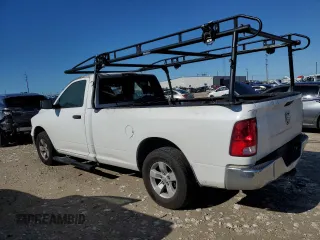 2022 Ram 1500 Tradesman with VIN 3C6JR6DG4NG187662, listed as a Copart auction lot 81151324 with Not provided miles and Salvage title. Bid and sale history available at DreamBid. Image 2.