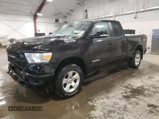 2021 Ram 1500 Big Horn with VIN 1C6SRFBT8MN779477, listed as a Copart auction lot 45523115 with 24,185 mi miles and Clean Title. Bid and sale history available at carsss.com. Image 1.