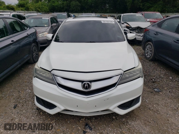 2016 Acura ILX Premium with VIN 19UDE2F76GA008323, listed as a Copart auction lot 59166145 with 120,545 mi miles and Clean title. Bid and sale history available at DreamBid. Image 5.