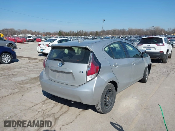 2015 Toyota Prius One with VIN JTDKDTB38F1096503, listed as a IAAI auction lot 41780696 with 117,841 mi miles and . Bid and sale history available at carsss.com. Image 4.