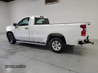 2023 Chevrolet Silverado 1500 Work Truck with VIN 3GCNAAEDXPG297319, listed as a Copart auction lot 54720555 with 14,932 mi miles and Clean Title. Bid and sale history available at carsss.com. Image 2.