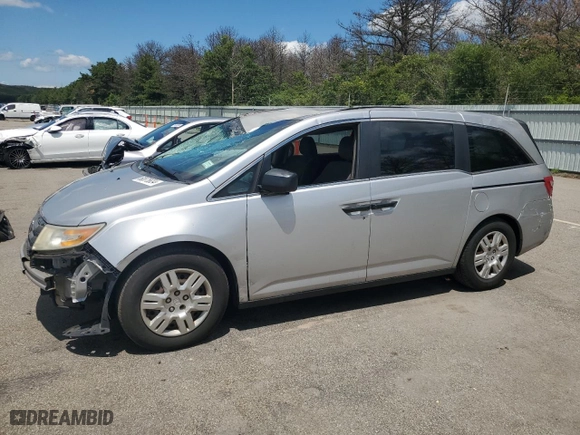 2012 Honda Odyssey LX with VIN 5FNRL5H27CB144930, listed as a Copart auction lot 60875634 with 63,870 mi miles and Non Repairable. Bid and sale history available at carsss.com. Image 1.