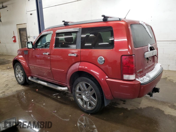 2008 Dodge Nitro R/T with VIN 1D8GU58678W123779, listed as a Copart auction lot 84771974 with 138,543 mi miles and Non Repairable. Bid and sale history available at DreamBid. Image 2.