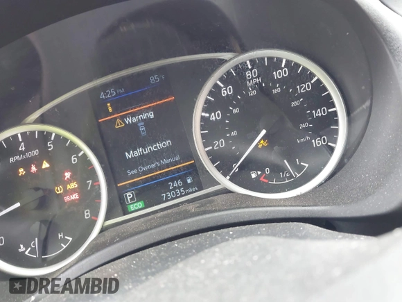 2019 Nissan Sentra SV with VIN 3N1AB7AP7KY230875, listed as a IAAI auction lot 41858439 with 73,035 mi miles and . Bid and sale history available at DreamBid. Image 7.