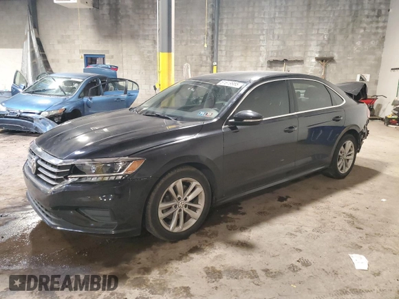 2020 Volkswagen Passat SE with VIN 1VWSA7A36LC018431, listed as a Copart auction lot 61619985 with 105,394 mi miles and Salvage title. Bid and sale history available at DreamBid. Image 1.