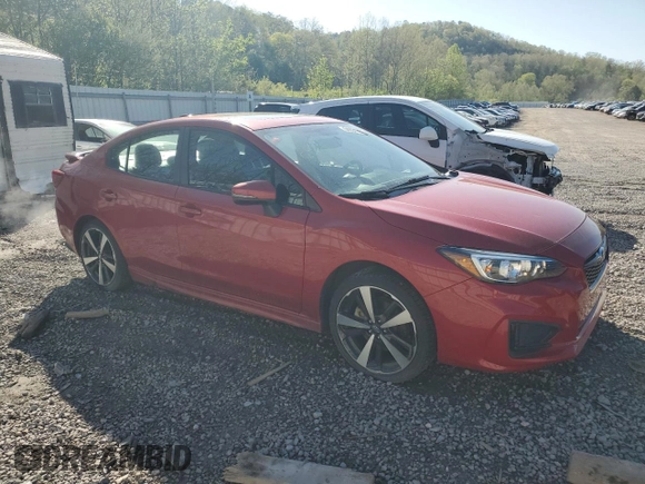 2019 Subaru Impreza Special Sports with VIN 4S3GKAM65K3605288, listed as a Copart auction lot 54661485 with 20,135 mi miles and Salvage title. Bid and sale history available at DreamBid. Image 4.