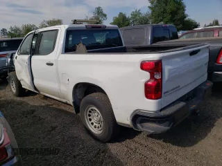 2022 Chevrolet Silverado 1500 Work Truck with VIN 3GCPAAEK1NG647179, listed as a Copart auction lot 59963564 with 15,204 mi miles and Salvage Title. Bid and sale history available at DreamBid. Image 2.