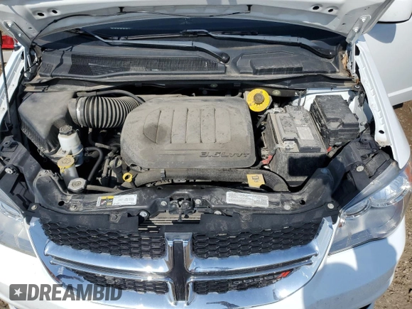 2019 Dodge Grand Caravan SXT with VIN 2C4RDGCG7KR663085, listed as a Copart auction lot 52530605 with 64,590 mi miles and Salvage Title. Bid and sale history available at DreamBid. Image 13.