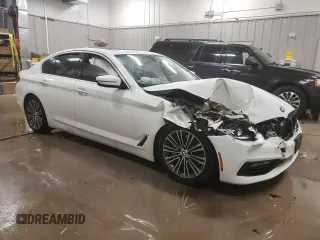 2018 BMW 5 Series 530i xDrive with VIN WBAJA7C50JWA72008, listed as a Copart auction lot 84822624 with Not Provided miles and Salvage Title. Bid and sale history available at carsss.com. Image 4.