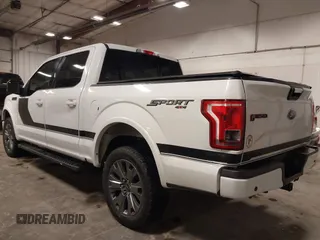 2016 Ford F-150 XLT with VIN 1FTEW1EF8GFD43685, listed as a IAAI auction lot 41984872 with 133,132 mi miles and . Bid and sale history available at carsss.com. Image 3.