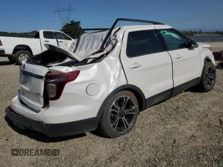 2015 Ford Explorer Sport z VIN 1FM5K8GT1FGC65715, wystawiony jako Copart lot #63768445 z przebiegiem 138 865 mil mil oraz Szkoda całkowita • Salvage title. Historia ofert i sprzedaży dostępna na DreamBid. Obrazek 3.