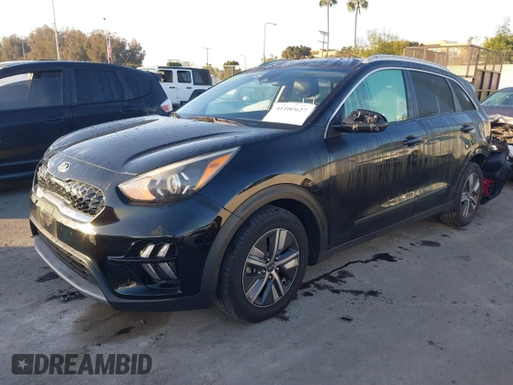 2021 Kia Niro LX with VIN KNDCB3LC3M5464553, listed as a IAAI auction lot 41100627 with 124,353 mi miles. Bid and sale history available at carsss.com. Image 18.