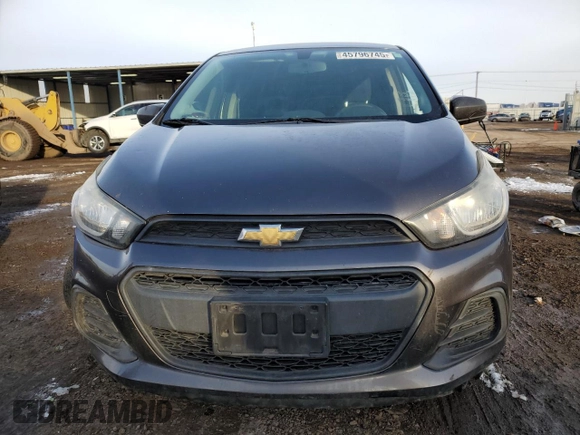 2016 Chevrolet Spark LS with VIN KL8CB6SA9GC620668, listed as a Copart auction lot 45796745 with 151,290 mi miles and Salvage Title. Bid and sale history available at carsss.com. Image 5.