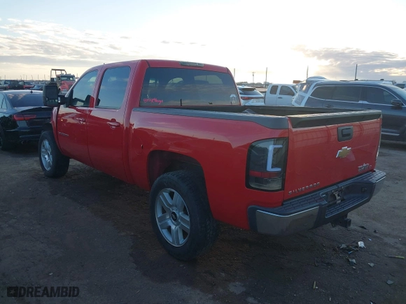 2007 Chevrolet Silverado 1500 LT w/1LT with VIN 3GCEC13J57G535161, listed as a IAAI auction lot 41282921 with 1 mi miles. Bid and sale history available at carsss.com. Image 3.