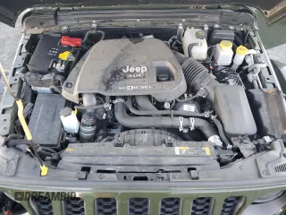 2021 Jeep Gladiator Rubicon with VIN 1C6JJTBM1ML599103, listed as a Copart auction lot 77084134 with 16,031 mi miles and Salvage title. Bid and sale history available at DreamBid. Image 11.