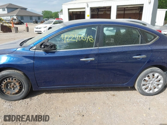 2019 Nissan Sentra SV with VIN 3N1AB7AP7KY300312, listed as a IAAI auction lot 42240648 with 96,189 mi miles and . Bid and sale history available at DreamBid. Image 14.