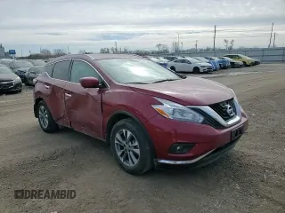 2017 Nissan Murano SL with VIN 5N1AZ2MH2HN198015, listed as a Copart auction lot 47295485 with 47,946 mi miles and Salvage Title. Bid and sale history available at carsss.com. Image 12.