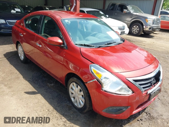 2016 Nissan Versa S z VIN 3N1CN7AP9GL850244, wystawiony jako IAAI lot #42254319 z przebiegiem 87 728 mil mil oraz . Historia ofert i sprzedaży dostępna na DreamBid. Obrazek 1.