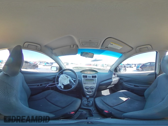 2012 Toyota Yaris with VIN JTDBT4K33C1416217, listed as a Copart auction lot 46714115 with 212,894 mi miles and Salvage Title. Bid and sale history available at DreamBid. Image 14.