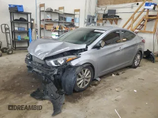 2016 Hyundai Elantra SE with VIN 5NPDH4AE6GH689891, listed as a Copart auction lot 59368455 with 197,945 mi miles and Salvage title. Bid and sale history available at DreamBid. Image 1.
