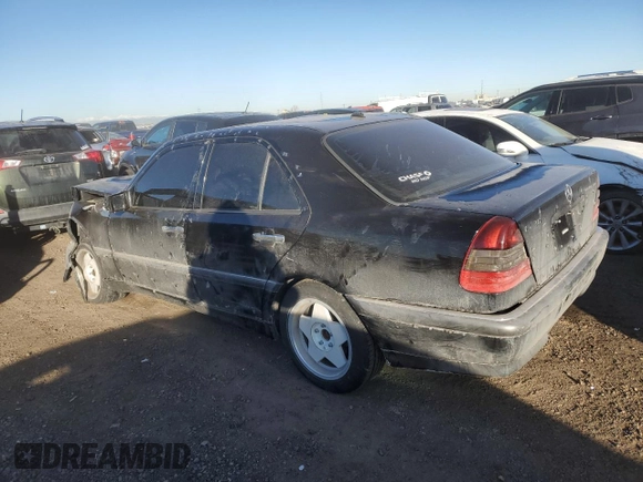 2000 Mercedes-Benz C 230 Kompressor with VIN WDBHA24G8YA805106, listed as a Copart auction lot 88259875 with 180,319 mi miles and Non Repairable. Bid and sale history available at carsss.com. Image 2.
