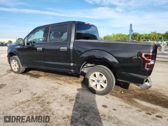 2019 Ford F-150 XL with VIN 1FTEW1CB6KFB18660, listed as a Copart auction lot 61156835 with 90,084 mi miles and Salvage title. Bid and sale history available at DreamBid. Image 2.