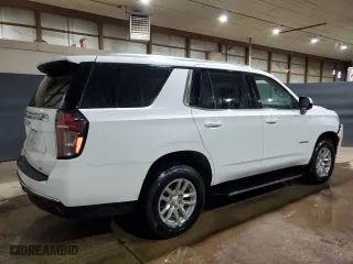 2023 Chevrolet Tahoe LT with VIN 1GNSKNKDXPR375455, listed as a Copart auction lot 53557705 with 61,767 mi miles and Clean Title. Bid and sale history available at carsss.com. Image 3.
