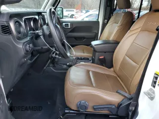 2021 Jeep Wrangler Unlimited Sahara с VIN 1C4JJXP62MW677073, выставлен на аукционе Copart как лот 61348075 с пробегом Не указан миль и Списание • Salvage title. История ставок и продаж доступна на DreamBid. Изображение 7.